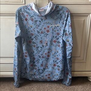 Kari Traa Floral Patterned Hoodie